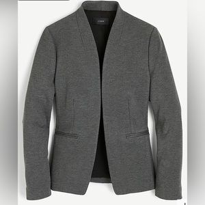 J.Crew Going-Out Blazer in Stretch Twill, Heather Dove - Size 6